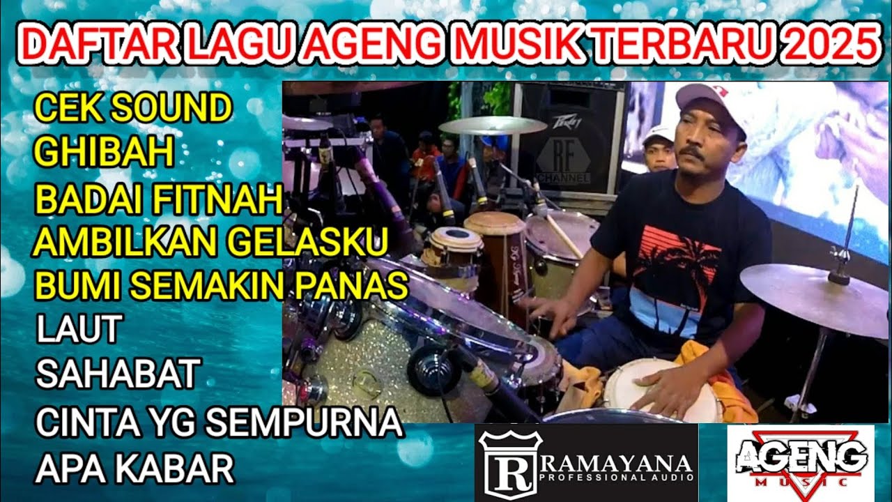 DAFTAR LAGU POPULER AGENG MUSIK TERBARU 2025