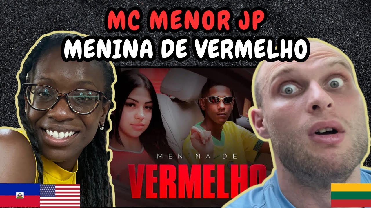 REACTION TO MC Menor JP - Menina de Vermelho (Music Video) | FIRST TIME LISTENING TO MC MENOR JP