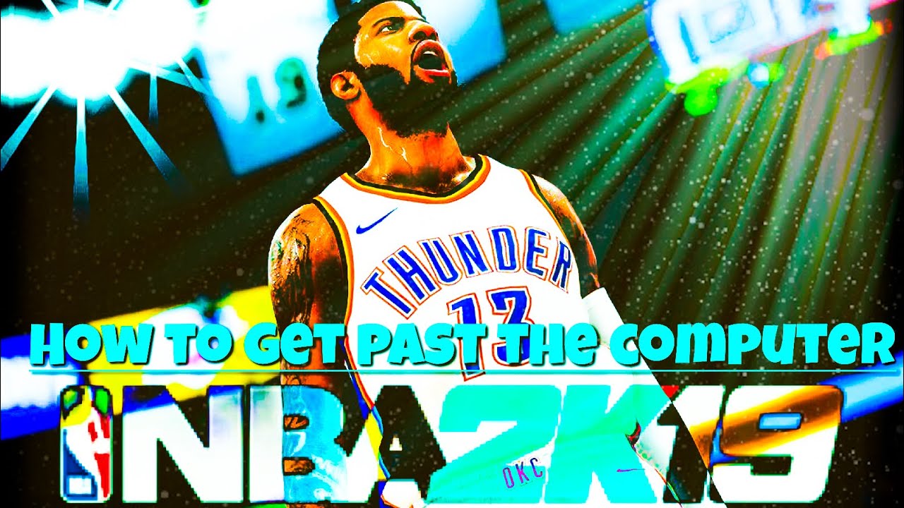 NBA 2k19 how to get past defender on hall of fame difficulty op defense