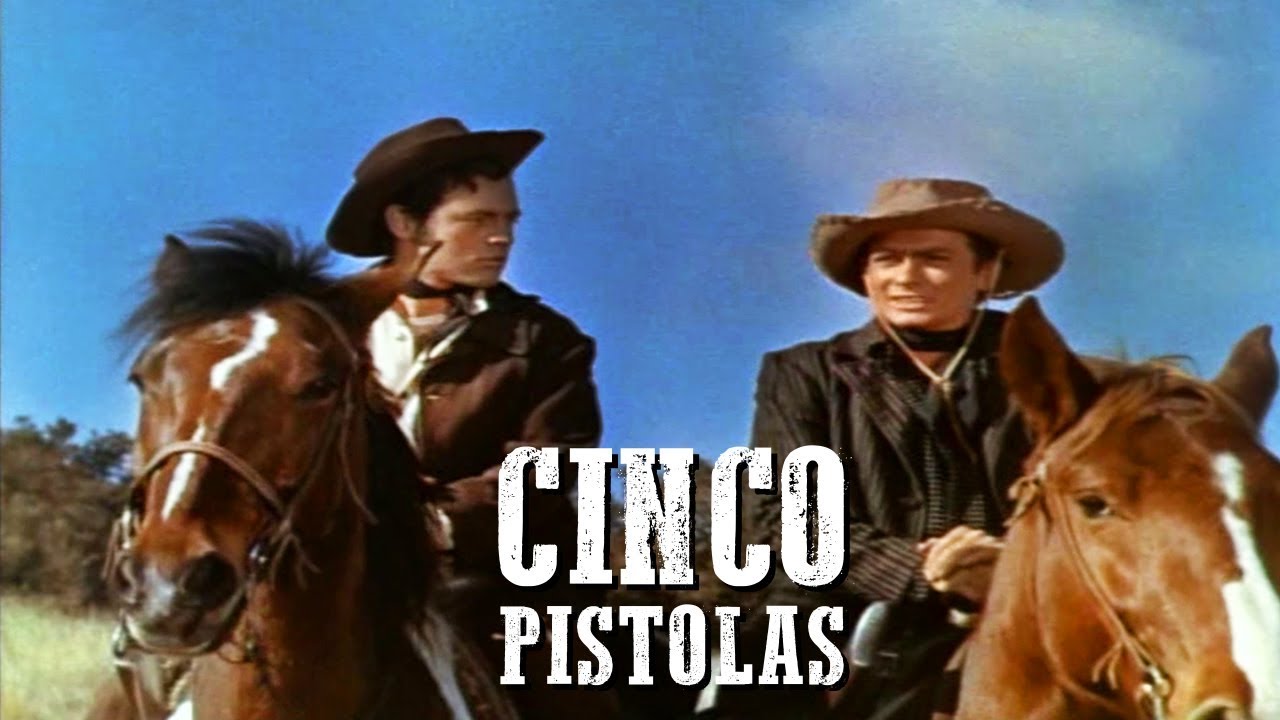 Cinco pistolas | PELÍCULA DEL OESTE | Vaqueros | Película completa en español