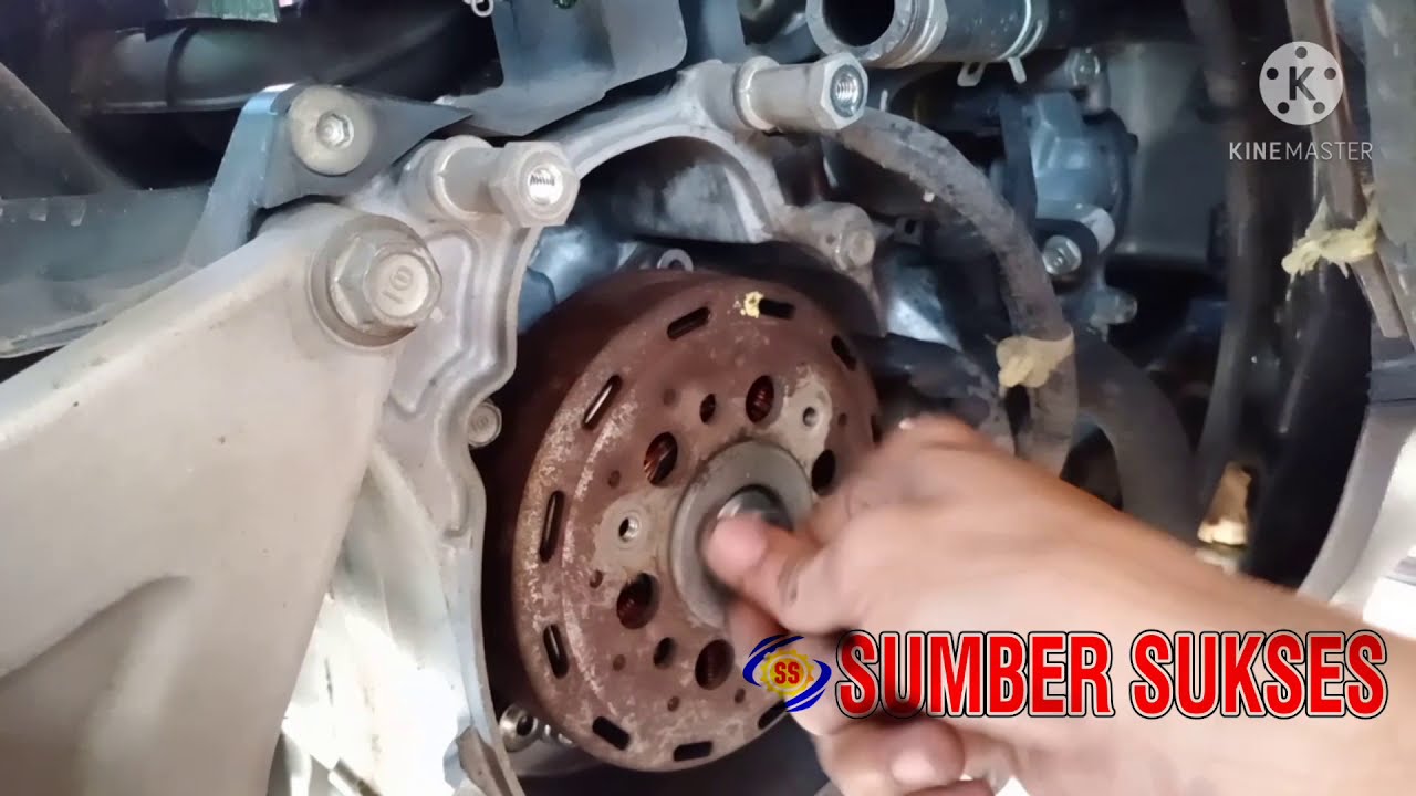 Tutorial cara memperbaiki Honda Vario suara tek tek tek part 2 #service #servicehonda #vario