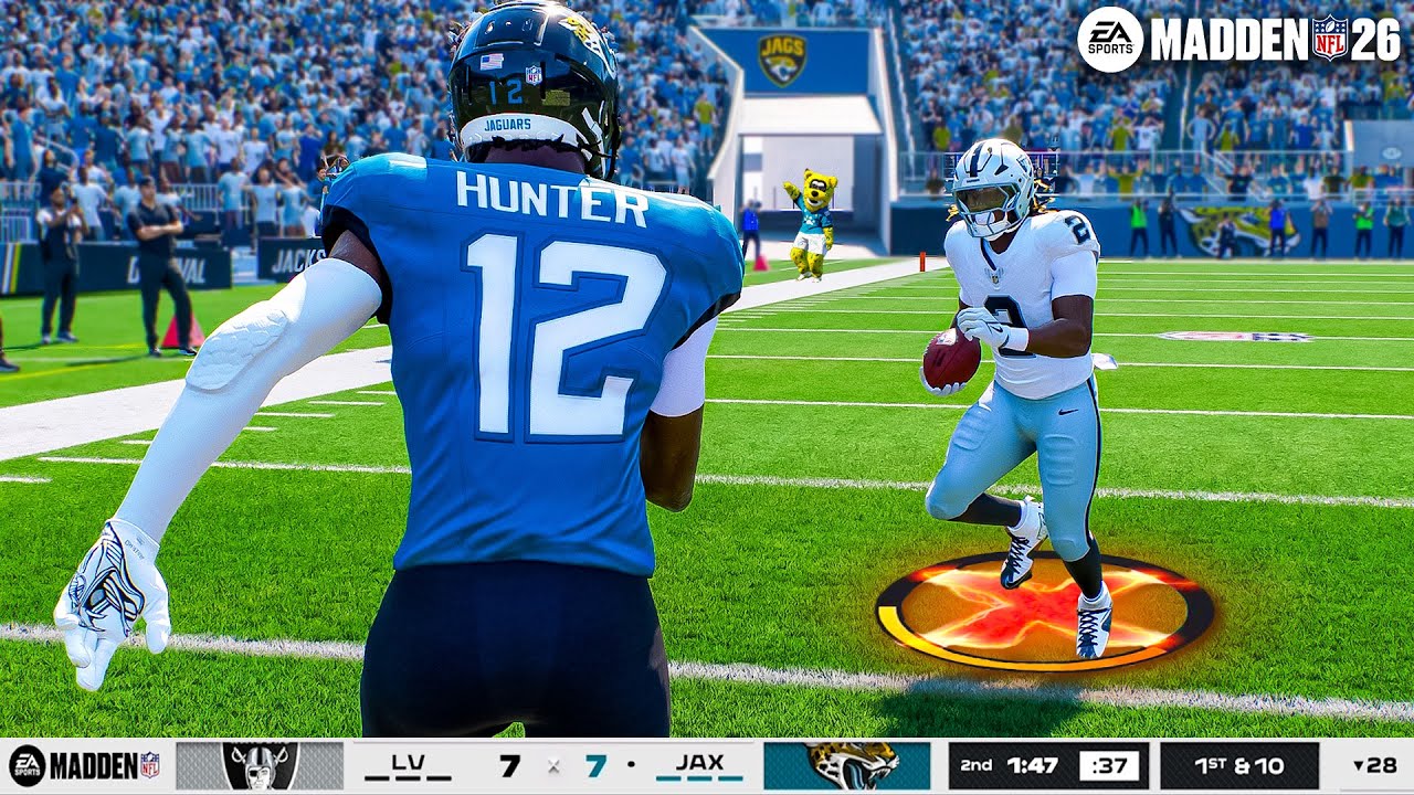 Madden 26 Gameplay - Travis Hunter vs Ashton Jeanty