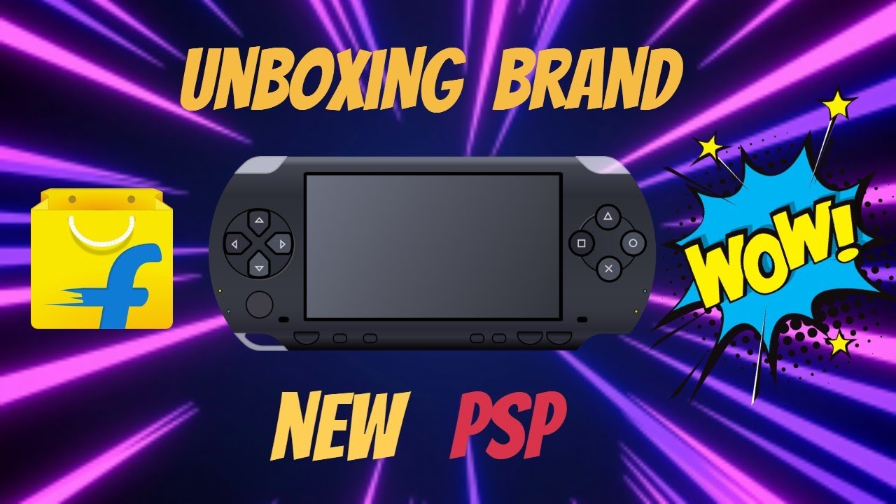 UNBOXING THE BRAND NEW PSP 