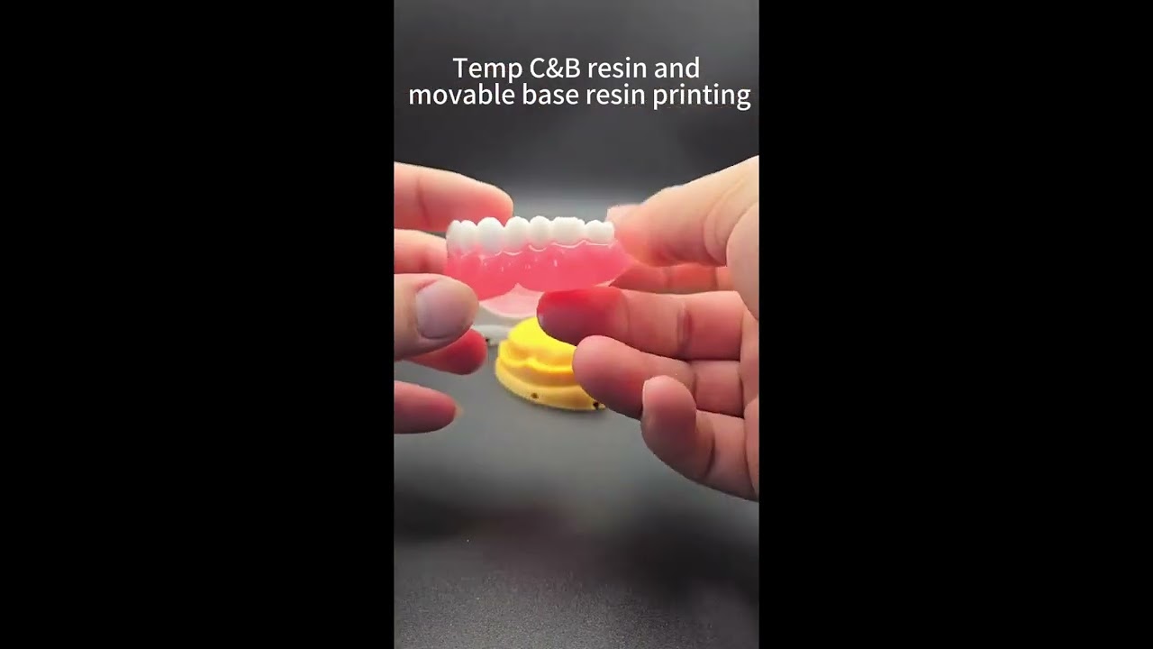 Denture Bases Biocompatible 3d Resin Pink Dental 3d Printing Resin