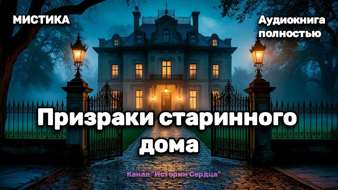 💖ПРИЗРАКИ СТАРИННОГО ДОМА 🎶 Аудиокнига ПОЛНАЯ 💖 Мистика✨