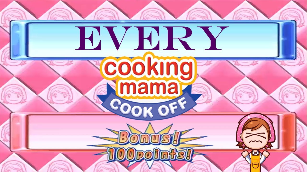 Every Cooking Mama: Cook Off Bonus