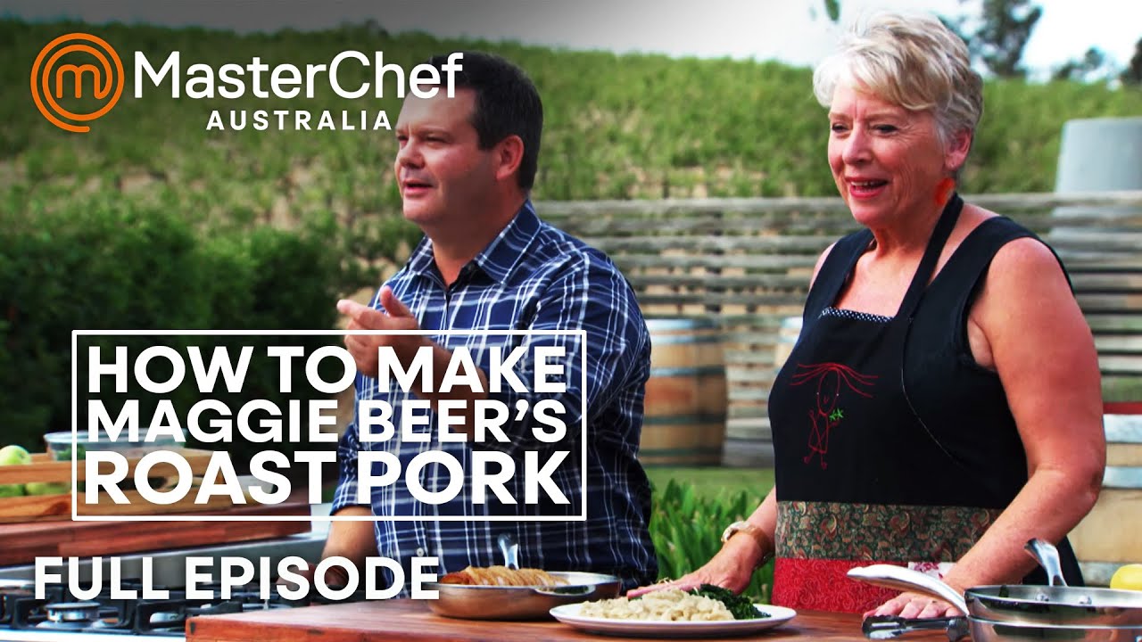 Maggie Beer's Roast Pork Recipe in MasterChef Australia | S05 E09 | Full Episode | MasterChef World