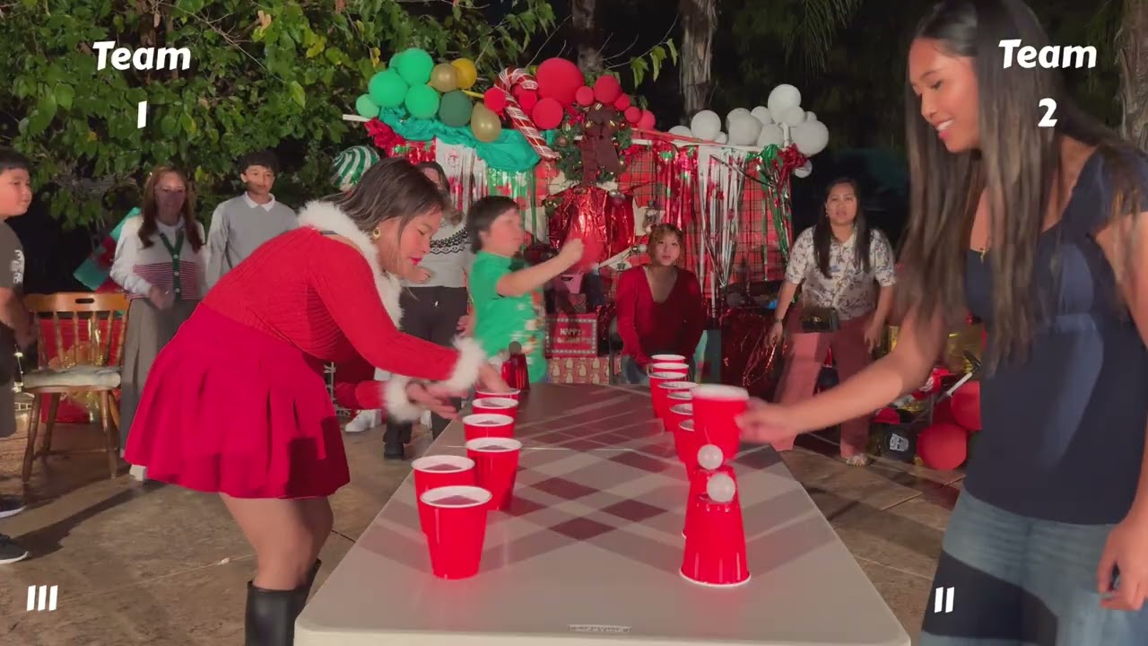 Cup Flip Ping Pong Game