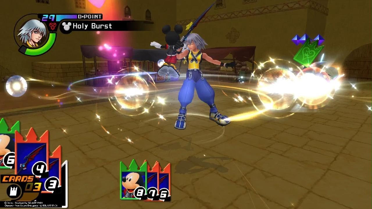 Kingdom Hearts Re: Chain of Memories | Holy Burst