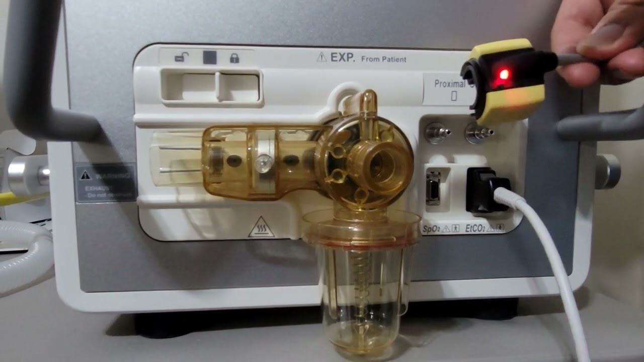 Calibracion Sensor Capnografia MEK/Massimo