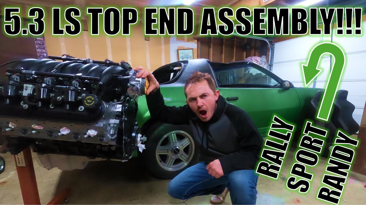 5.3 LS ВЕРХНИЙ ЧАСТЬ ДВИГАТЕЛЯ!!! RANDY THE RALLY SPORT 3RD GEN CAMARO DRIFT RIG
