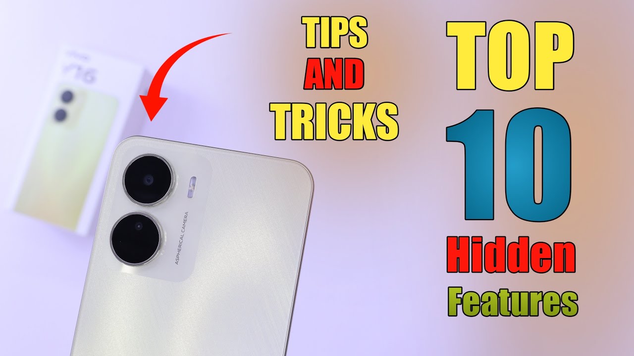 Vivo Y16 Tips And Tricks | Top 10+ | Vivo Y16 Hidden Features