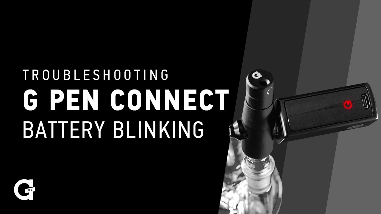 G Pen Connect - Battery Blinking (Troubleshooting)