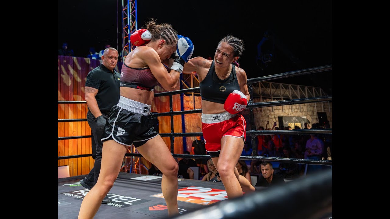 Karmela Makelja vs Milana Bjelogrlić K-1 Fight GOLDEN FIGHT 9 Šibenik