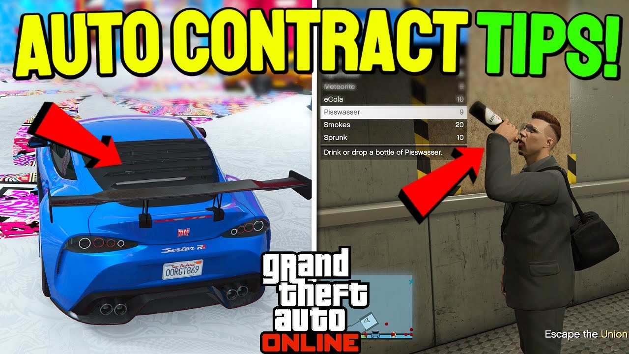 10 советов, которые нужно знать при выполнении контрактов в автосалоне в GTA 5 Online!