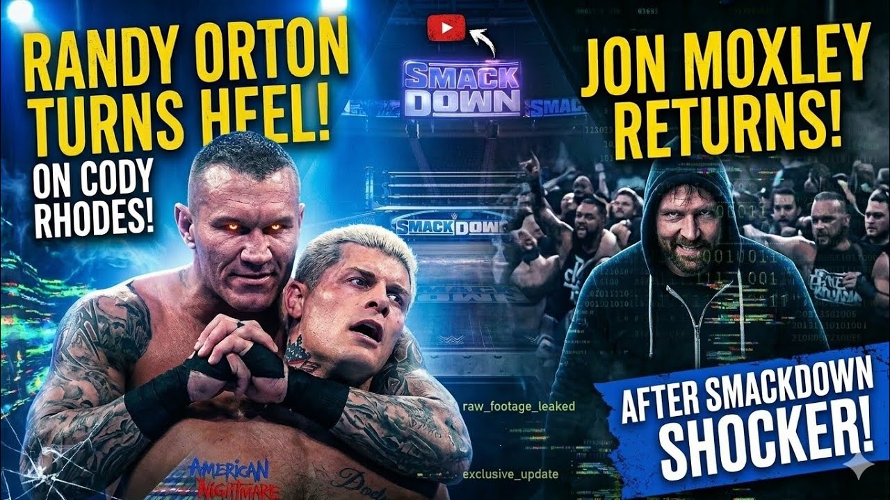 Jon Moxley Backstage at SmackDown After Randy Orton TURNS HEEL On Cody Rhodes