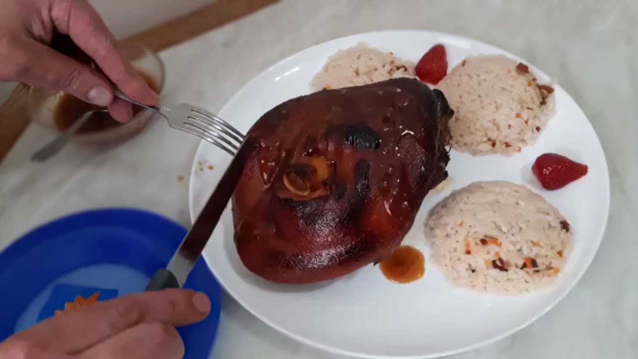 Рулька в скороварке