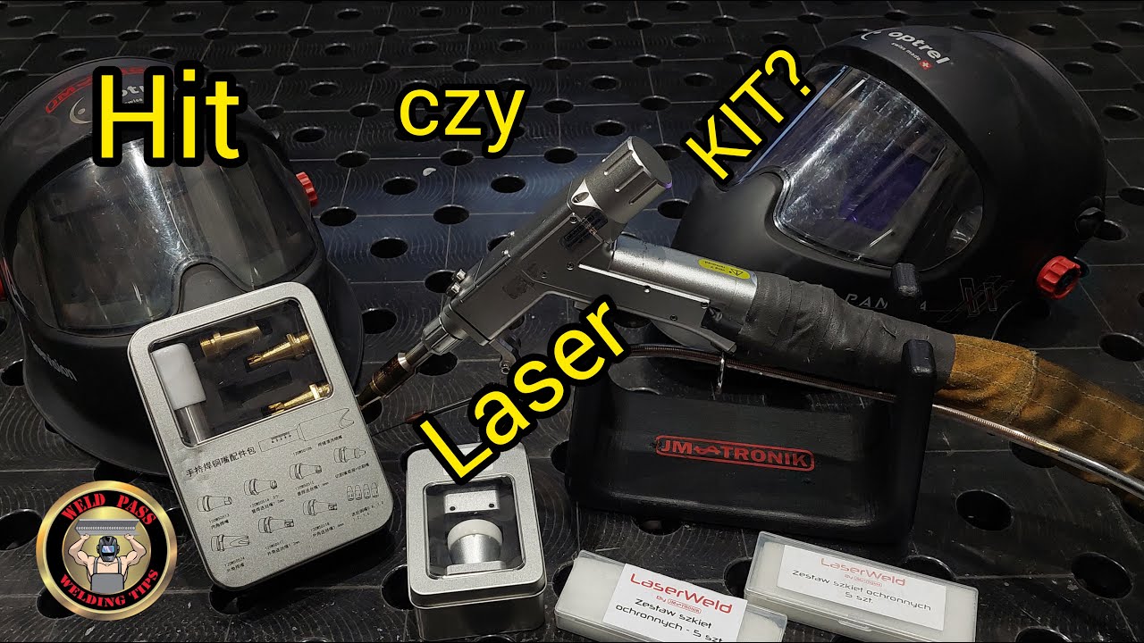 Obsługa spawarki laserowej. Jak czyścić wiązką lasera? @JM-TRONIK​
