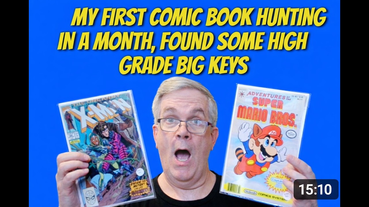 Моя первая за месяц охота за комиксами, и я нашел несколько высококачественных экземпляров.