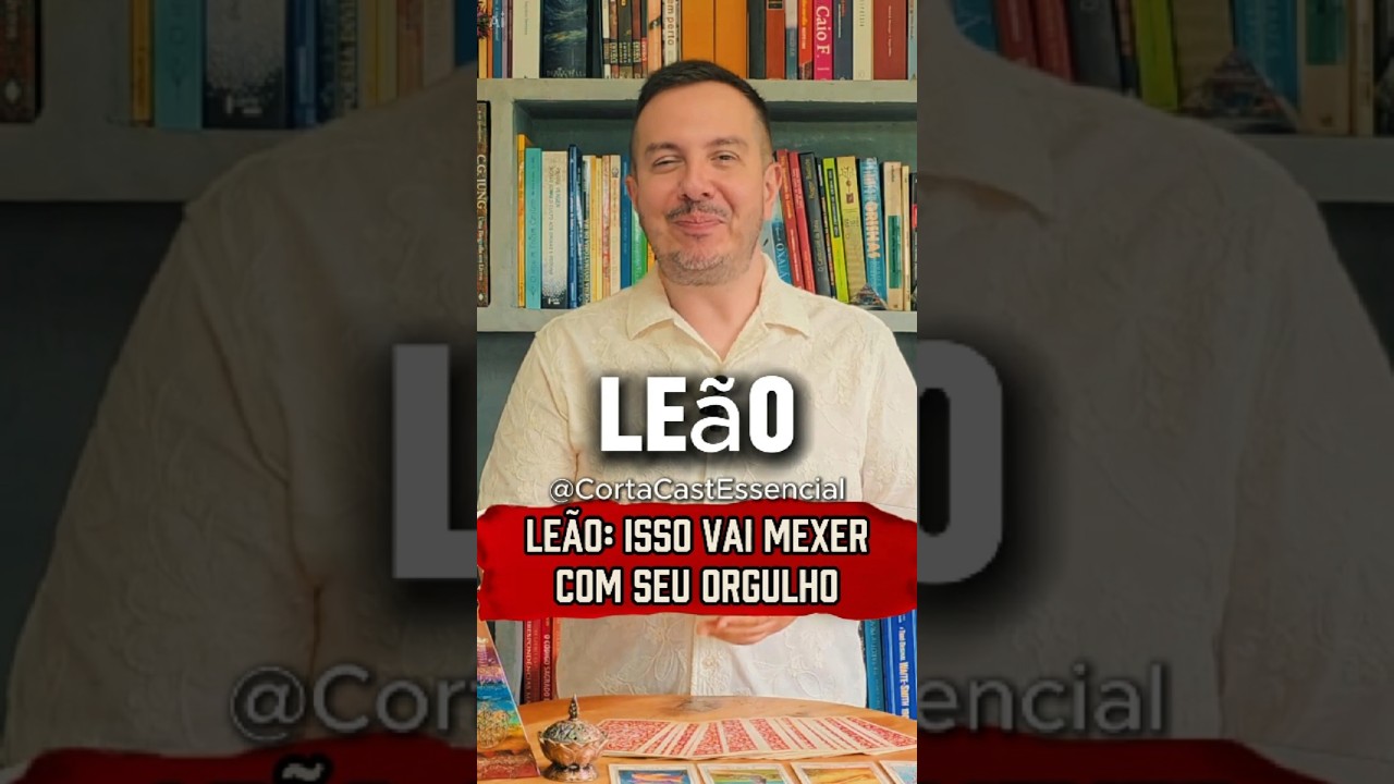 LE&Atilde;O: ISSO VAI ABALAR SUA IMAGEM. LE&Atilde;O: VAI TE TIRAR DO CONFORTO. LE&Atilde;O: ISSO VAI MUDAR SUA POSI&Ccedil;&Atilde;O.