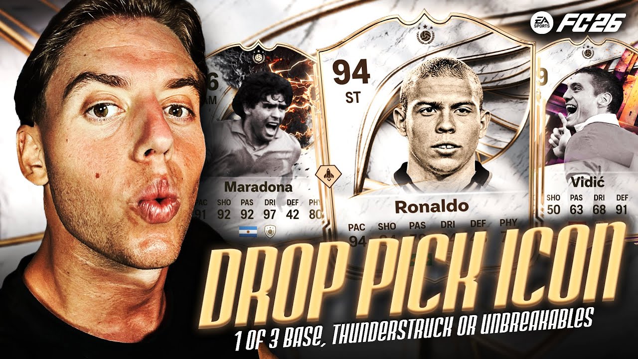 🎁 DROP DEVASTANTE dei NUOVI PICK ICON MISTI con THUNDER & UNBREAKABLES 🚀 [FC 26 PACK OPENING]
