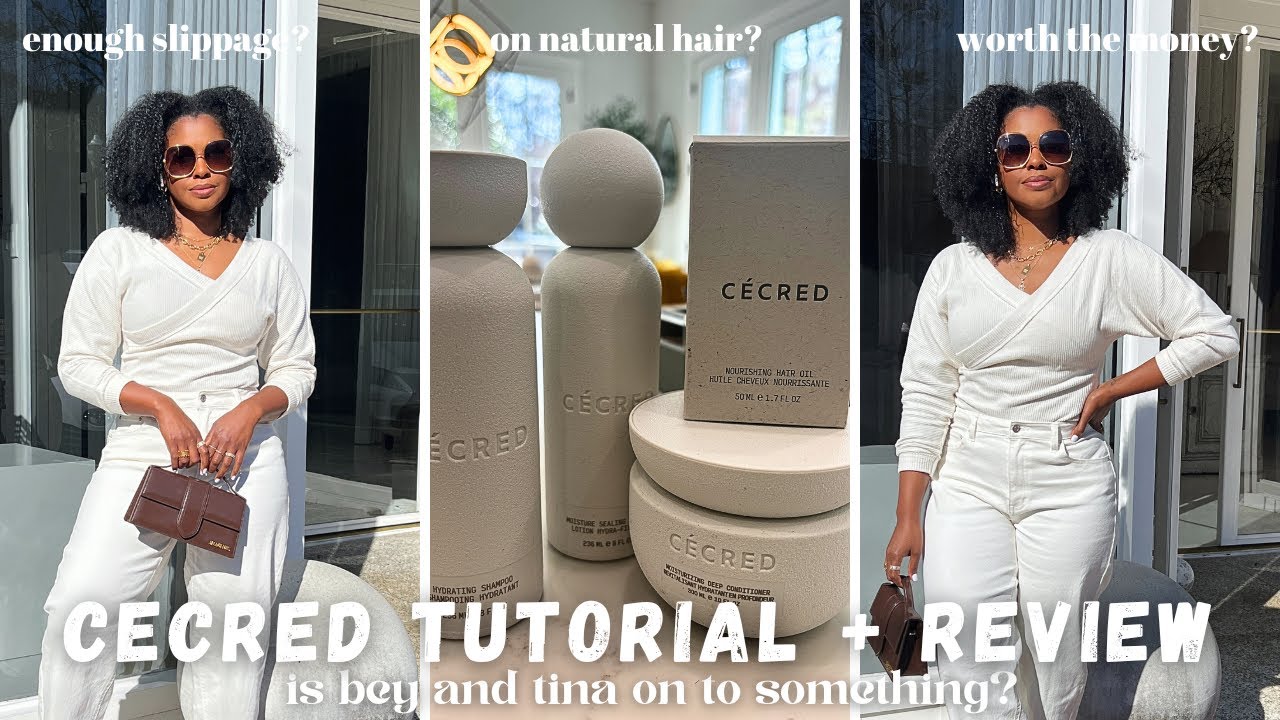 HAIR EDIT || Cécred Hair Care | wash & go, first impressions + would I buy it again? 🤍