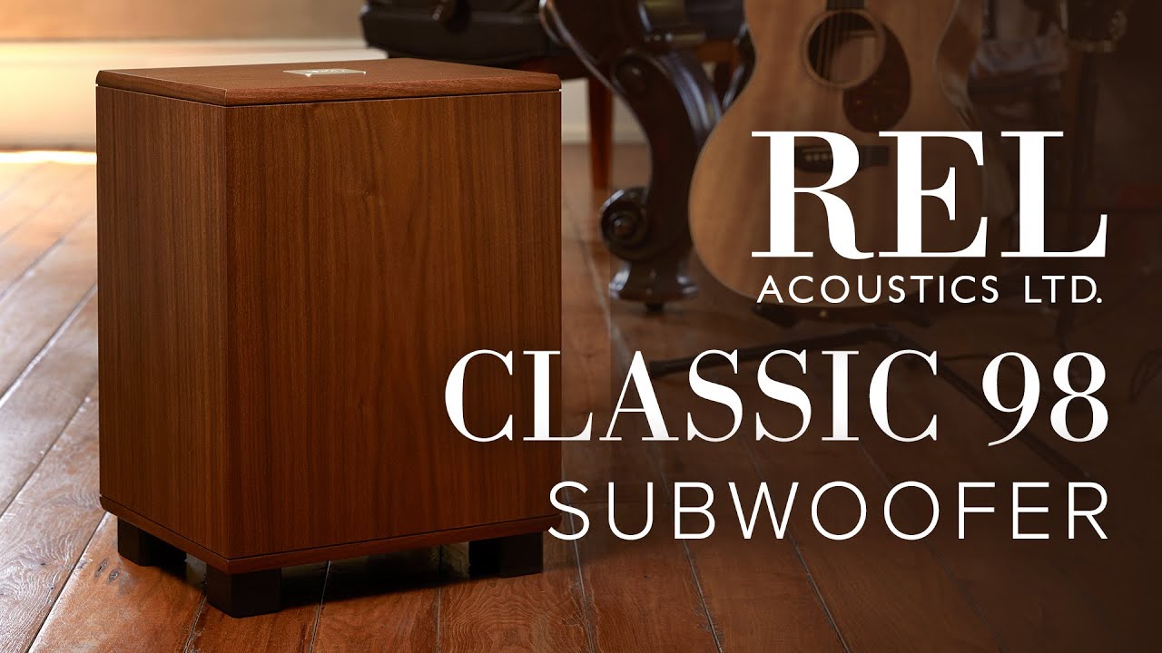 REL Classic 98 Subwoofer: Retro Style Meets High-Tech Performance
