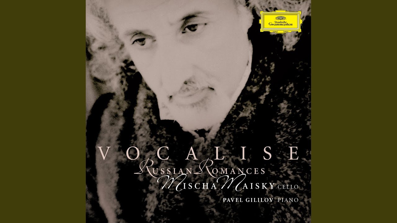 Rachmaninoff: Vocalise, Op. 34, No. 14 - Version Cello And Piano