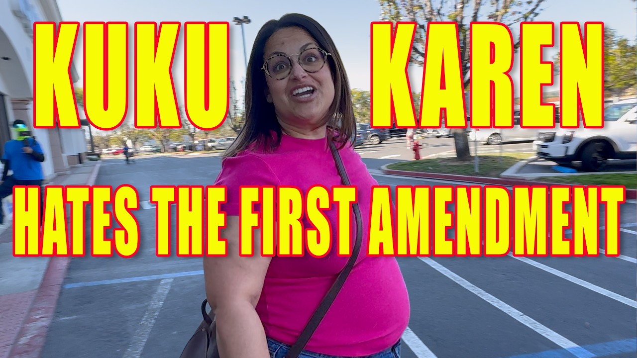 Kuku Karen Hates The First Amendment