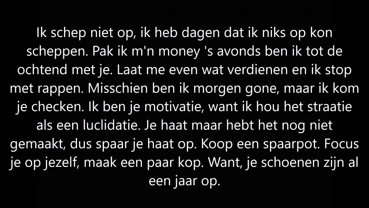 Lijpe - Intro (#1 LEVENSLES) + lyrics