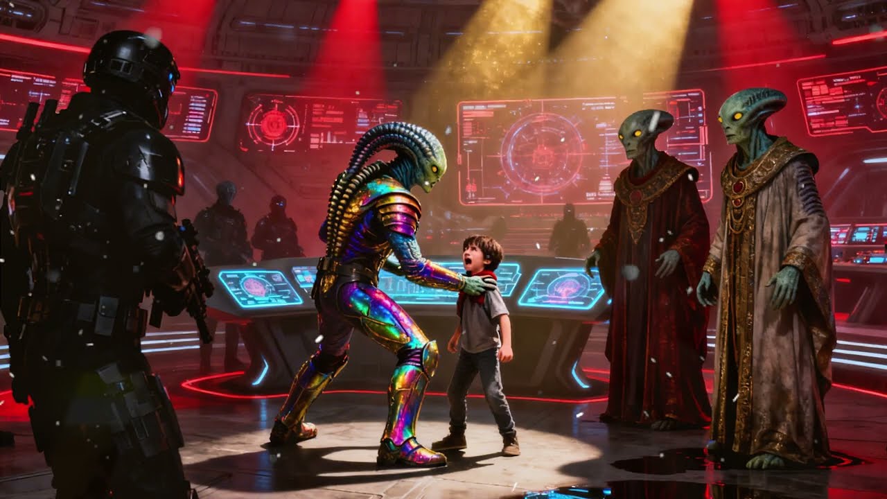 Alien Officer Strikes Human Child | Deathworlders Drop Her Head at the Council’s WarShip! HFY Storie