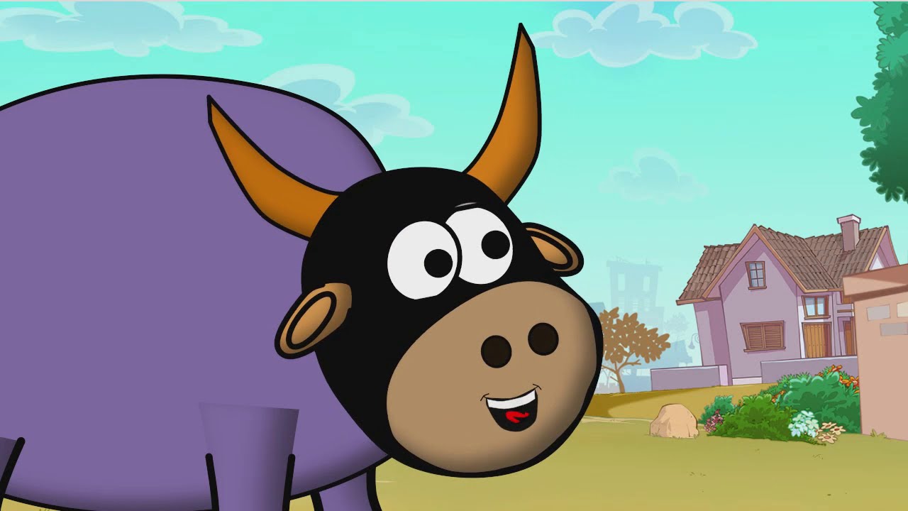 Boi Do Corpo Roxo  Musica Oficial Eduarda Bogarim Desenho As Aventura Do Boi Da Cara Preta Completo