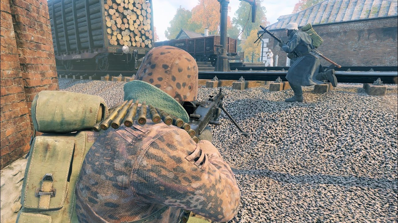 Enlisted Gameplay - The Maisky Forestry North - Battle For Moscow [1440p 60FPS]