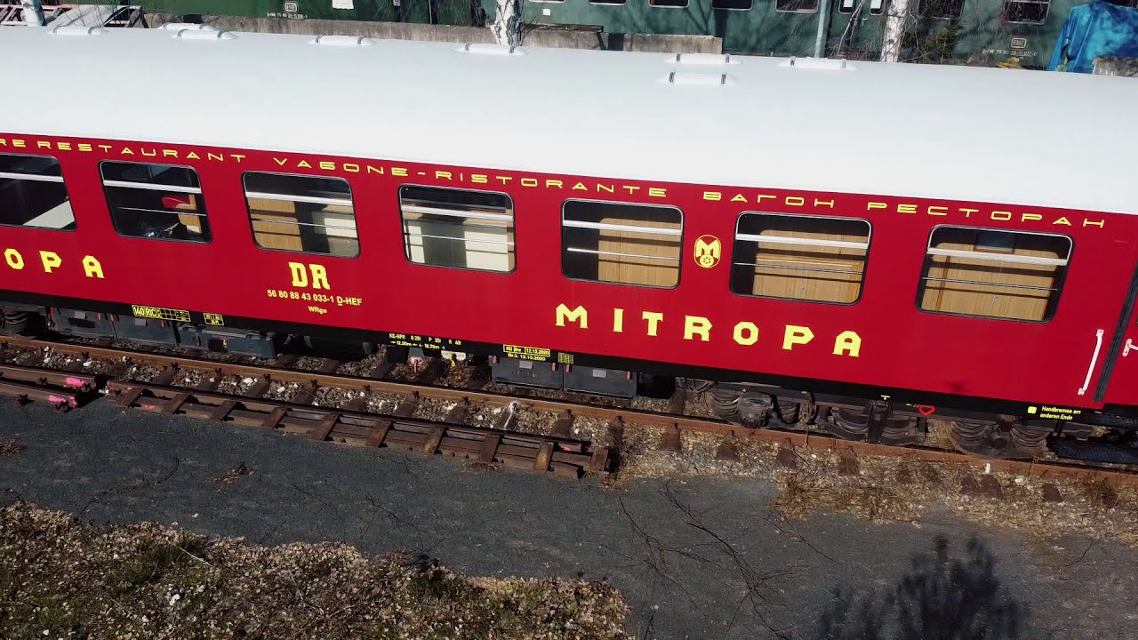 Mitropa Speisewagen fährt wieder
