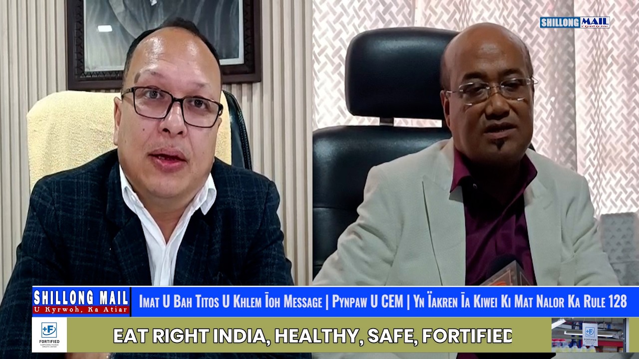 Imat U Bah Titos U Khlem Īoh Message | Pynpaw U CEM | Yn &Iuml;akren Īa Kiwei Ki Mat Nalor Ka Rule 128