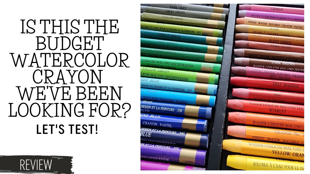 Sargent Art Watercolor Crayons | In-Depth Review and Tests