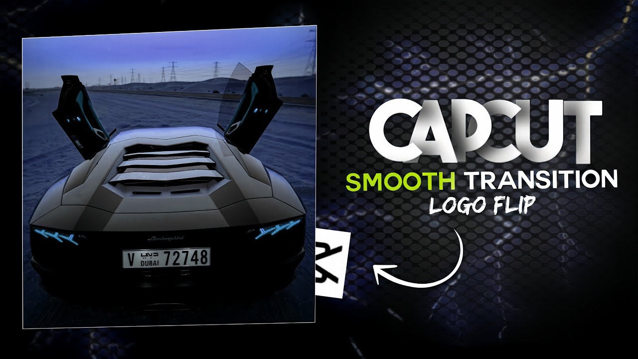 Cap cut smooth transition | Car logo flip | Tutorial