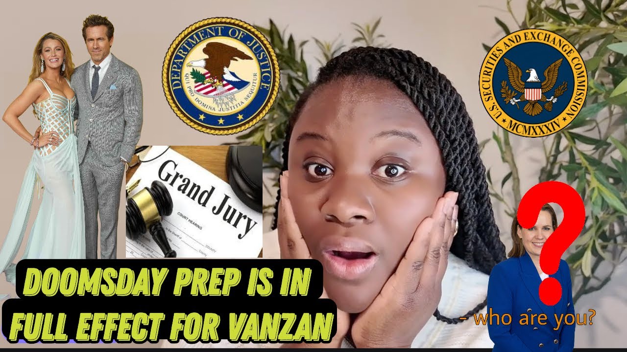 WHAT exactly is vanzan afraid of, SEC, DOJ, OR a Grand Jury?