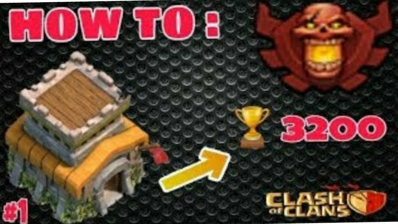TH8 TROPHY PUSH ATTACK STRATEGY!! win 100% Sure! Champion League !
