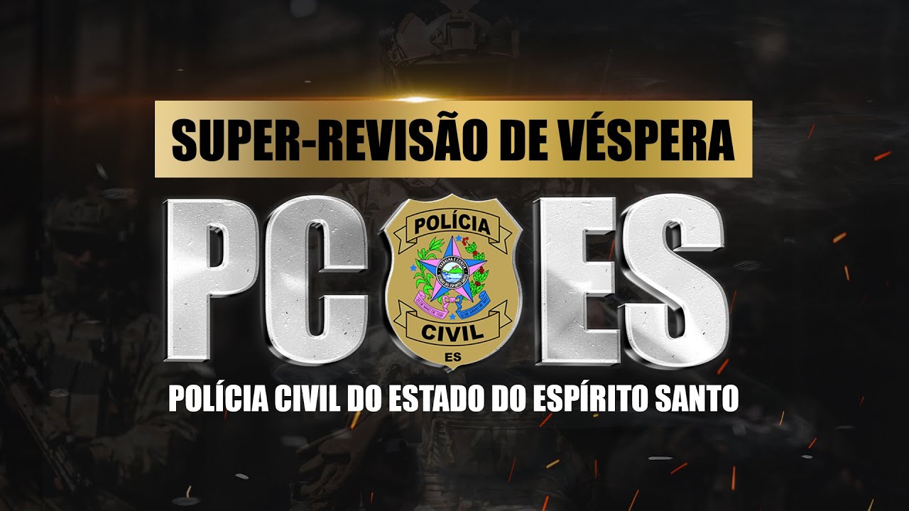 Super Revisão PC ES 2025: Dicas de Prova, Redação e Aulas Completas com os Melhores Professores