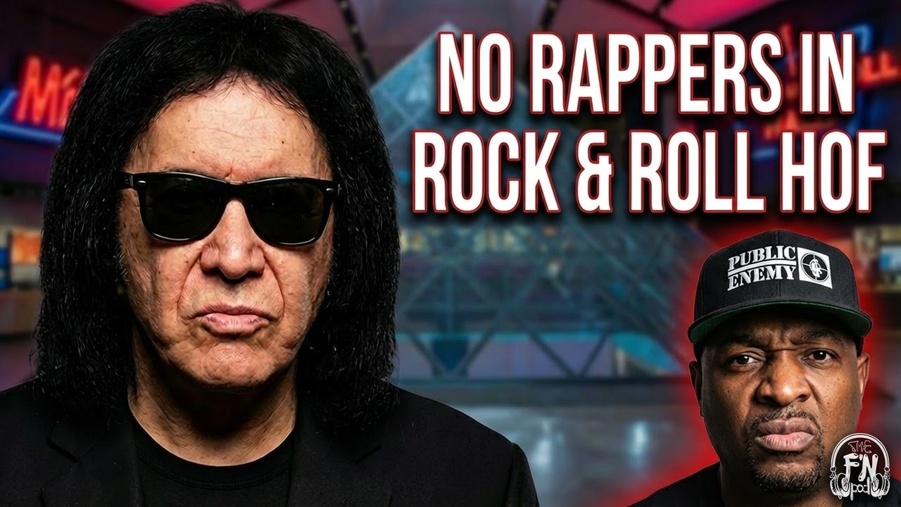 Gene Simmons Says Rappers DON'T Belong in Rock Hall! 🚫🎸