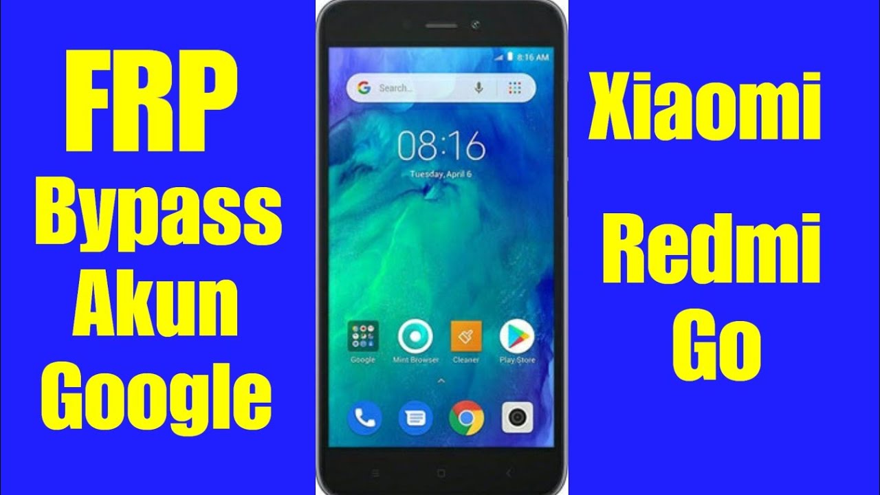 Bypass Akun Google Xiaomi Redmi Go Tanpa Pc
