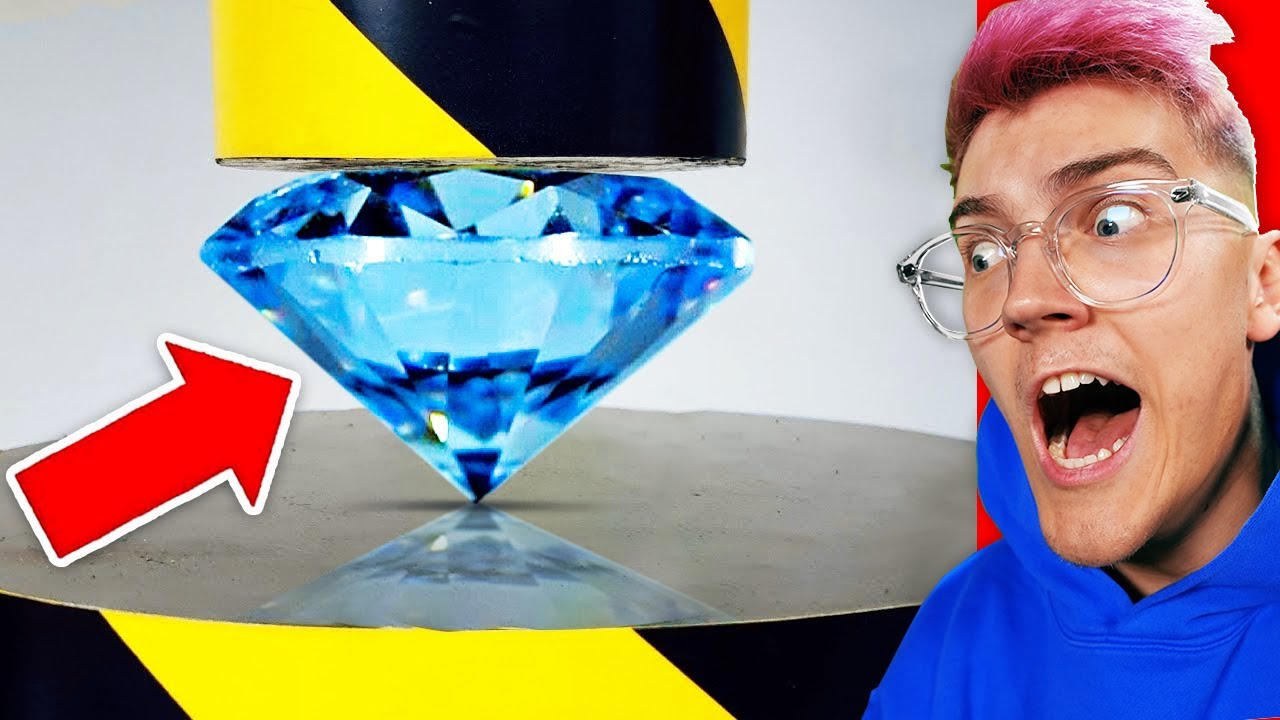 100 OBJETS vs PRESSE HYDRAULIQUE