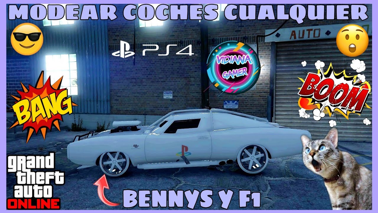 💥💣✔MODEAR CUALQUIER COCHE TRUCAZO FACIL GTAV ONLINE✔💣💥