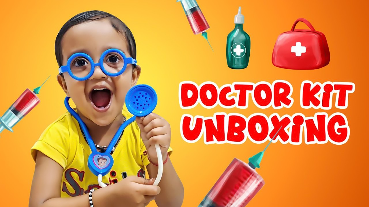 unboxing toys | Dr set unboxing kids learning game