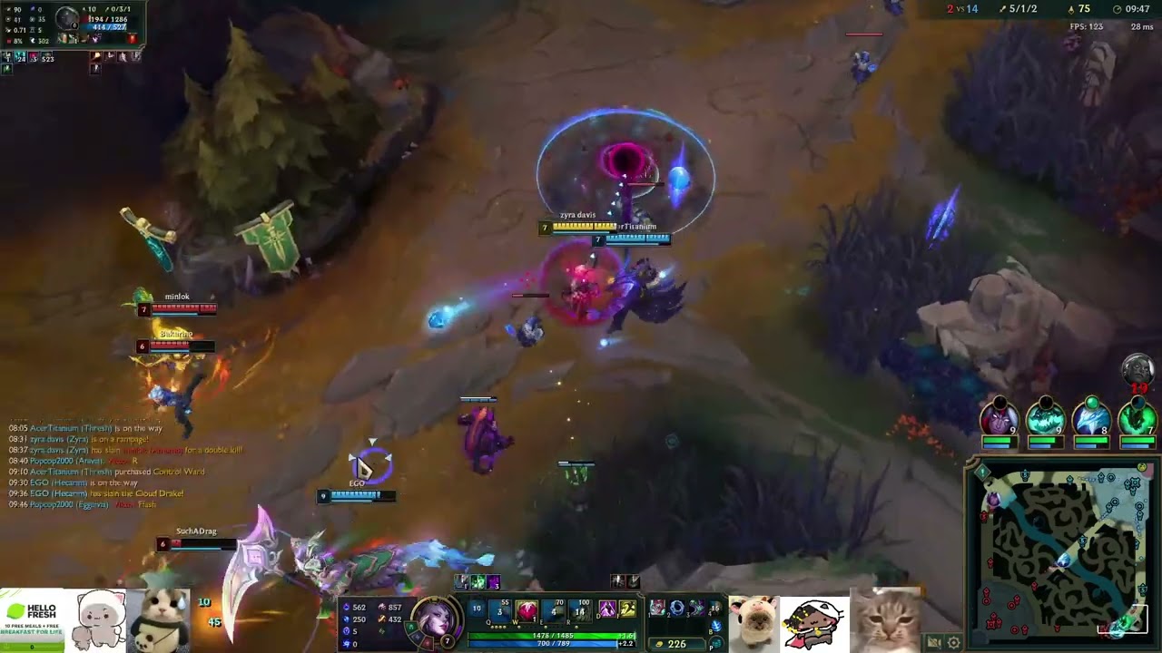 duoking1 │ Zyra vs Ezreal 2 (duo Tarzaned) │ 12 Jan 2025
