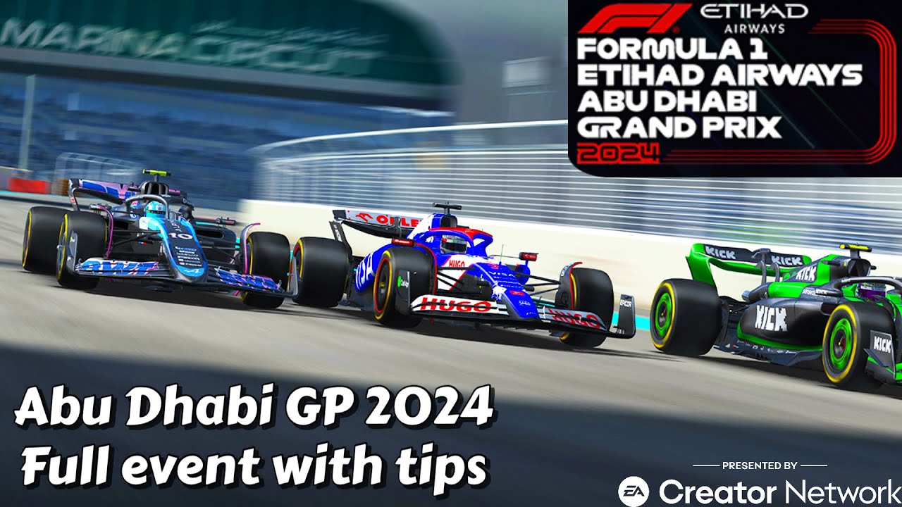 Formula 1 Abu Dhabi Grand Prix 2024 &bull; Real Racing 3