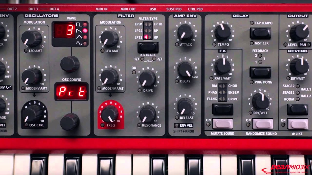 обзор Nord Lead A1 (рус)