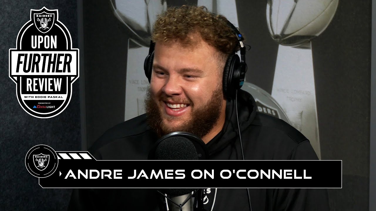 Andre James on the Run Game and Josh Jacobs | Raiders | NFL