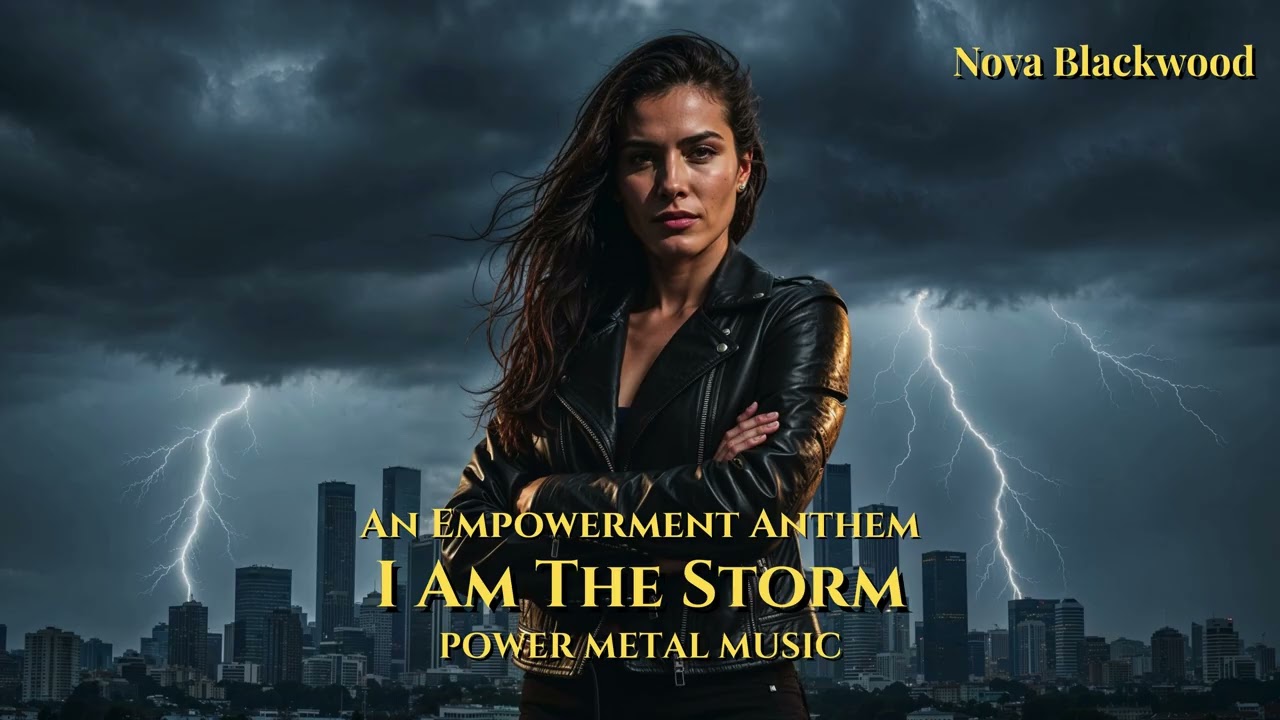 [Nova Blackwood] - I AM THE STORM - (Official Power Metal 2025) Epic Empowerment Anthem